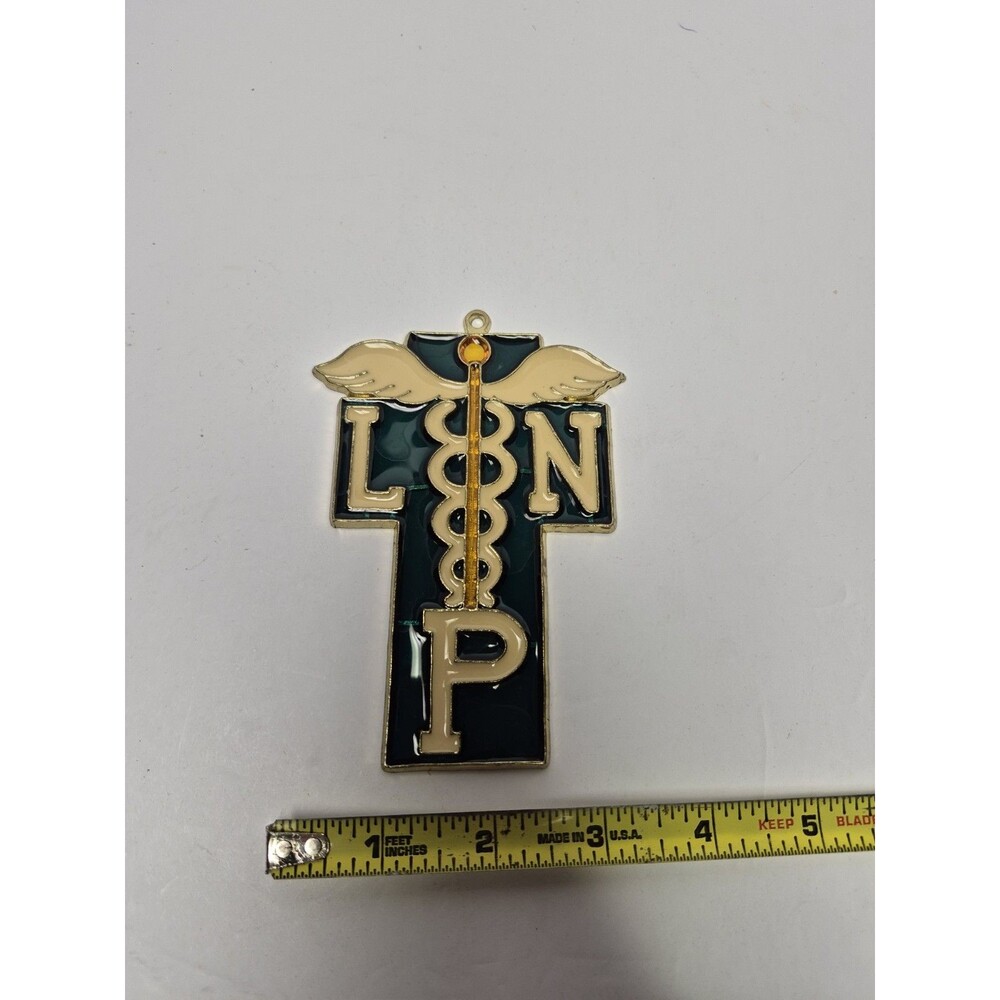 Vintage LPN Window Suncatcher Window Hanging